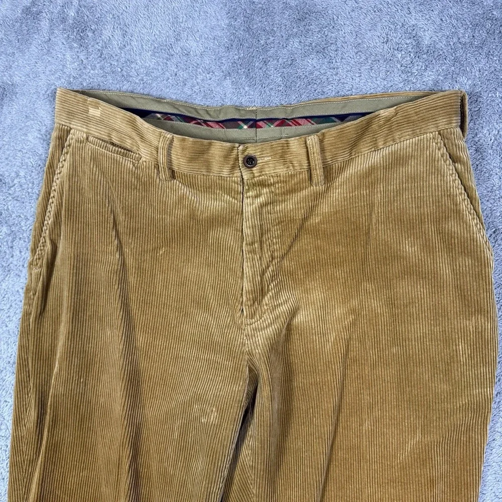 Polo Ralph Lauren Preston Pant Mens 38x32 Corduroy Vintage 90s Preppy Trouser